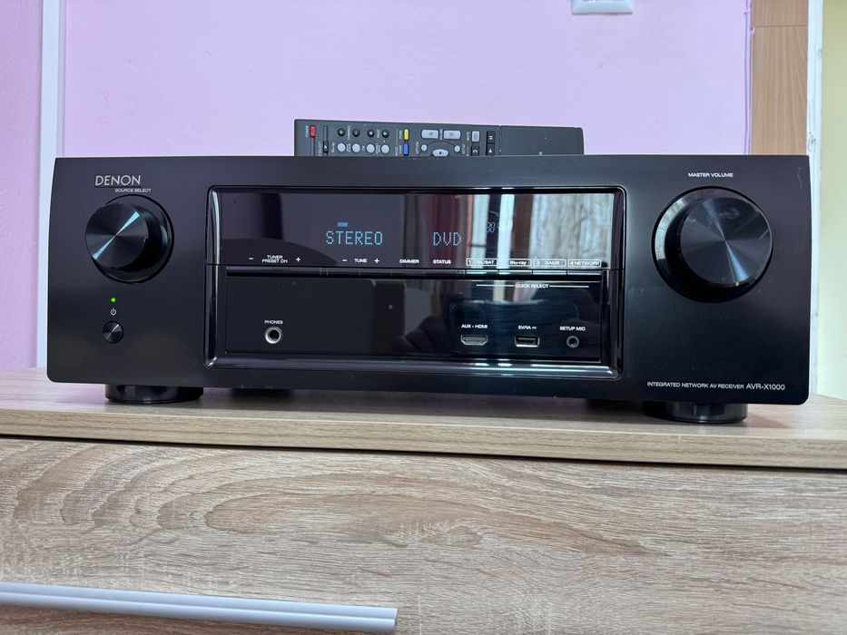 Denon AVR-X1000 resiver Мрежов