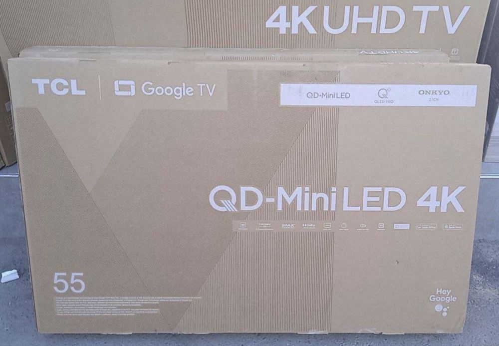 Телевизор 55/75 С765 C7K C6K QD-Mini LED смарт 4K 144 Гц Доставка есть
