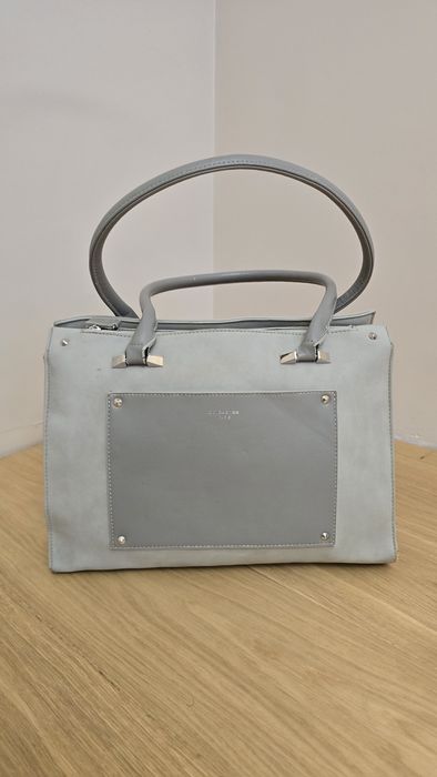 Дамска сива чанта