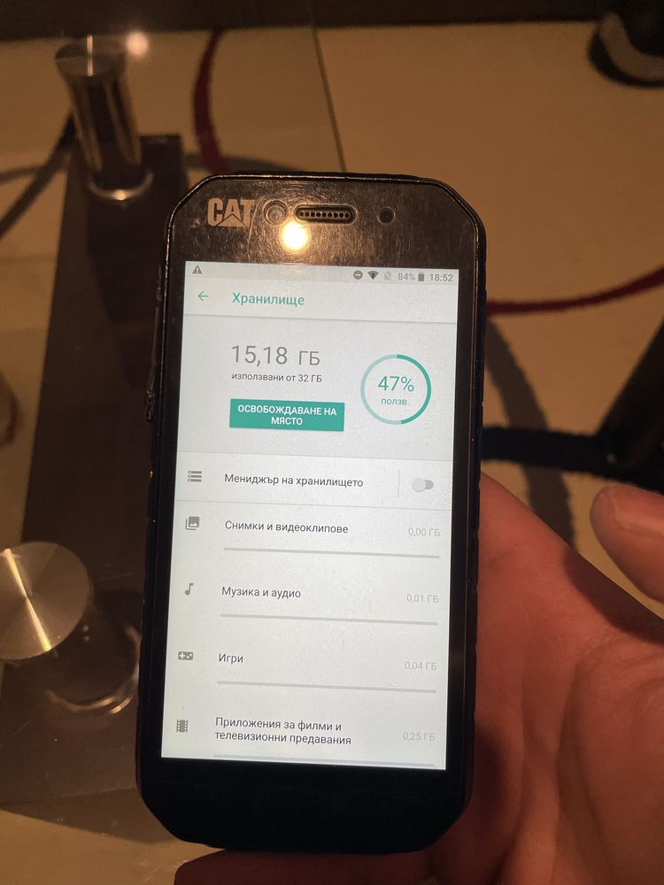 Cat s41 Ударо и водоустойчив телефон