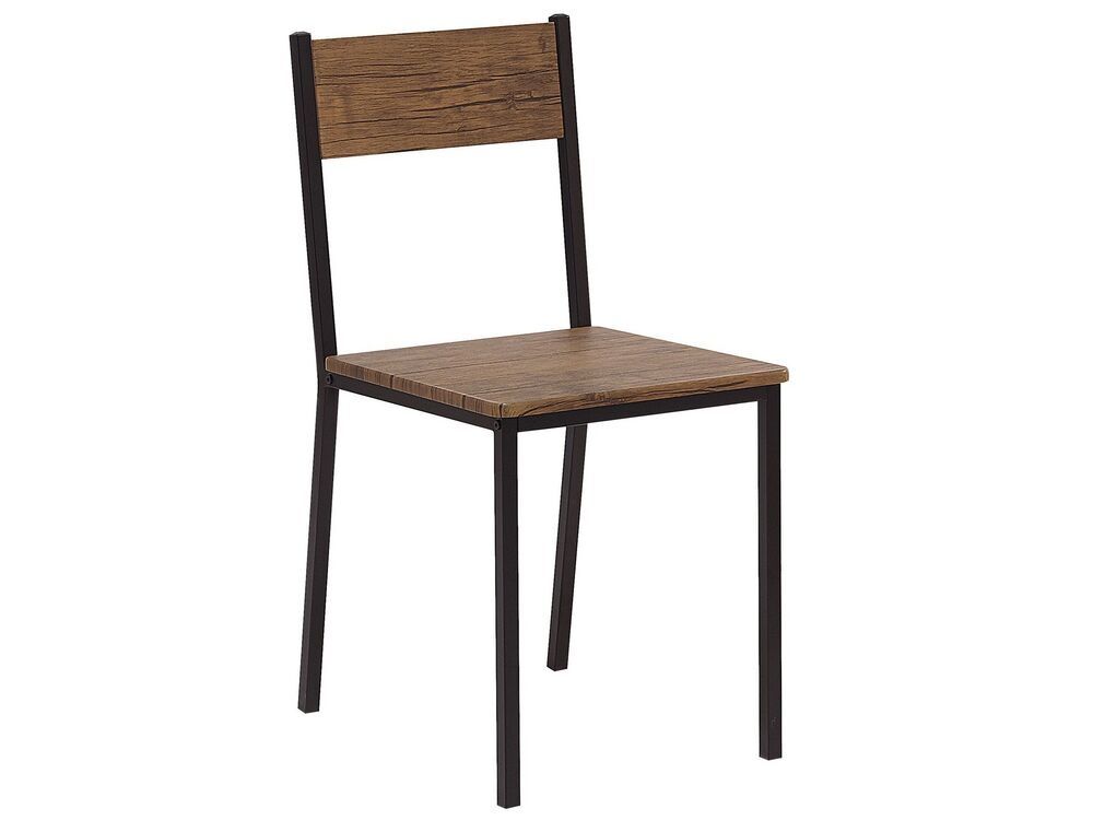 Set masă dreptunghiulară si 4 scaune, cu un design modern din lemn, Be