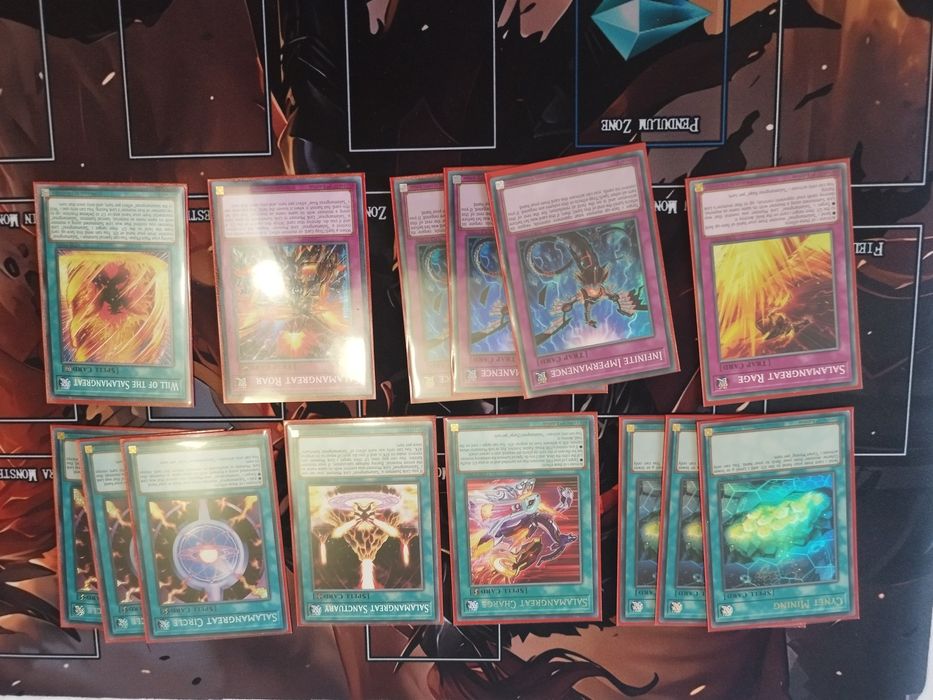 Yu GI Oh Scareclaw & Salamangreat Deck