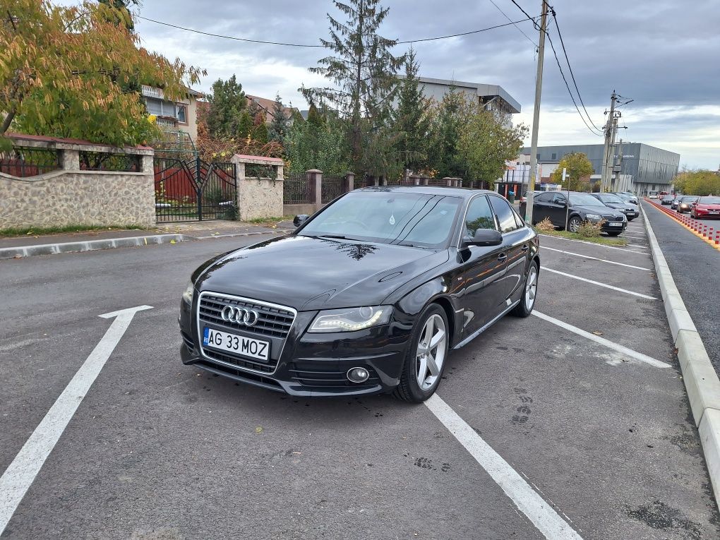 Audi A4 S-Line 2.0  diesel euro 5 Volan pe partea dreapta