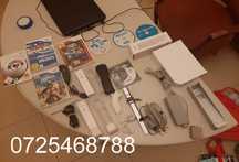 nintendo wii cu balance board +dance stage ddr  nunchuc jocuri etc.