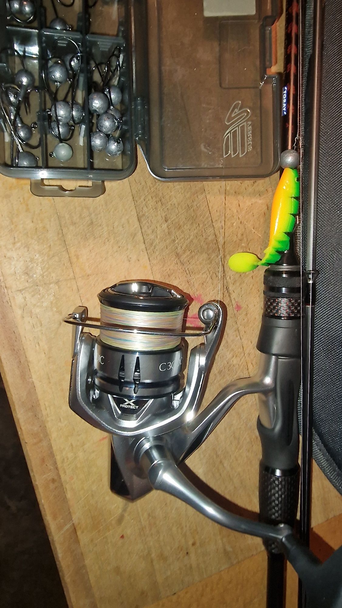 Combo salau shimano stradic