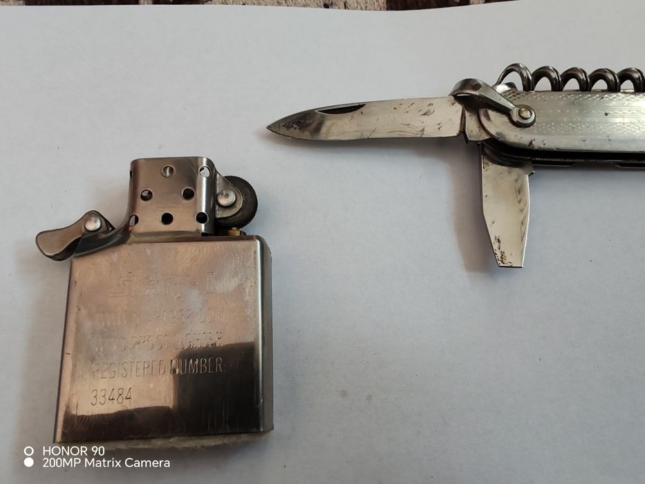 Briceag Opinel, Bricheta Zippo,Briceag de colectie