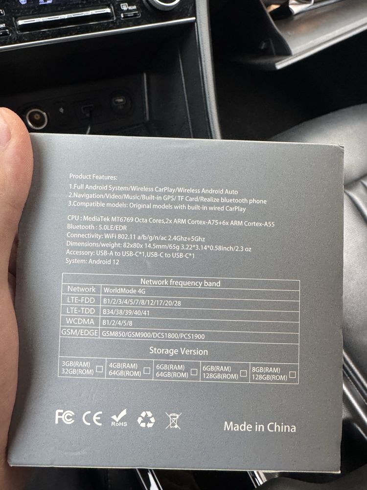 Car ai Box (Full Android System)