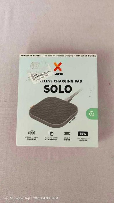 Incarcator Wireless Xtorm Solo Wireless Charger 15w,(Super Ofertă).