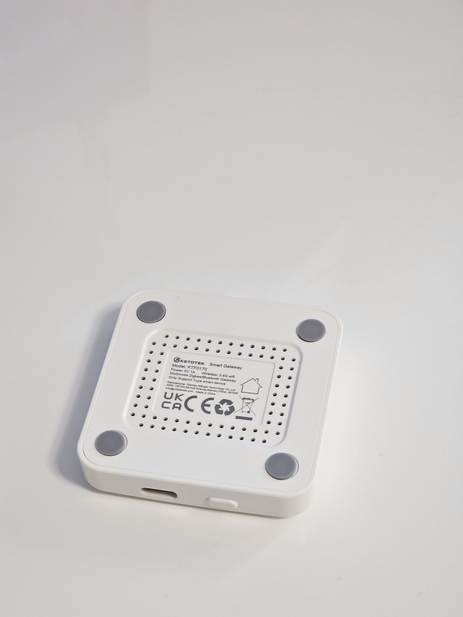 Mini Hub Zigbee + BLE Compatibil Tuya – Smart Home Gateway Nou
