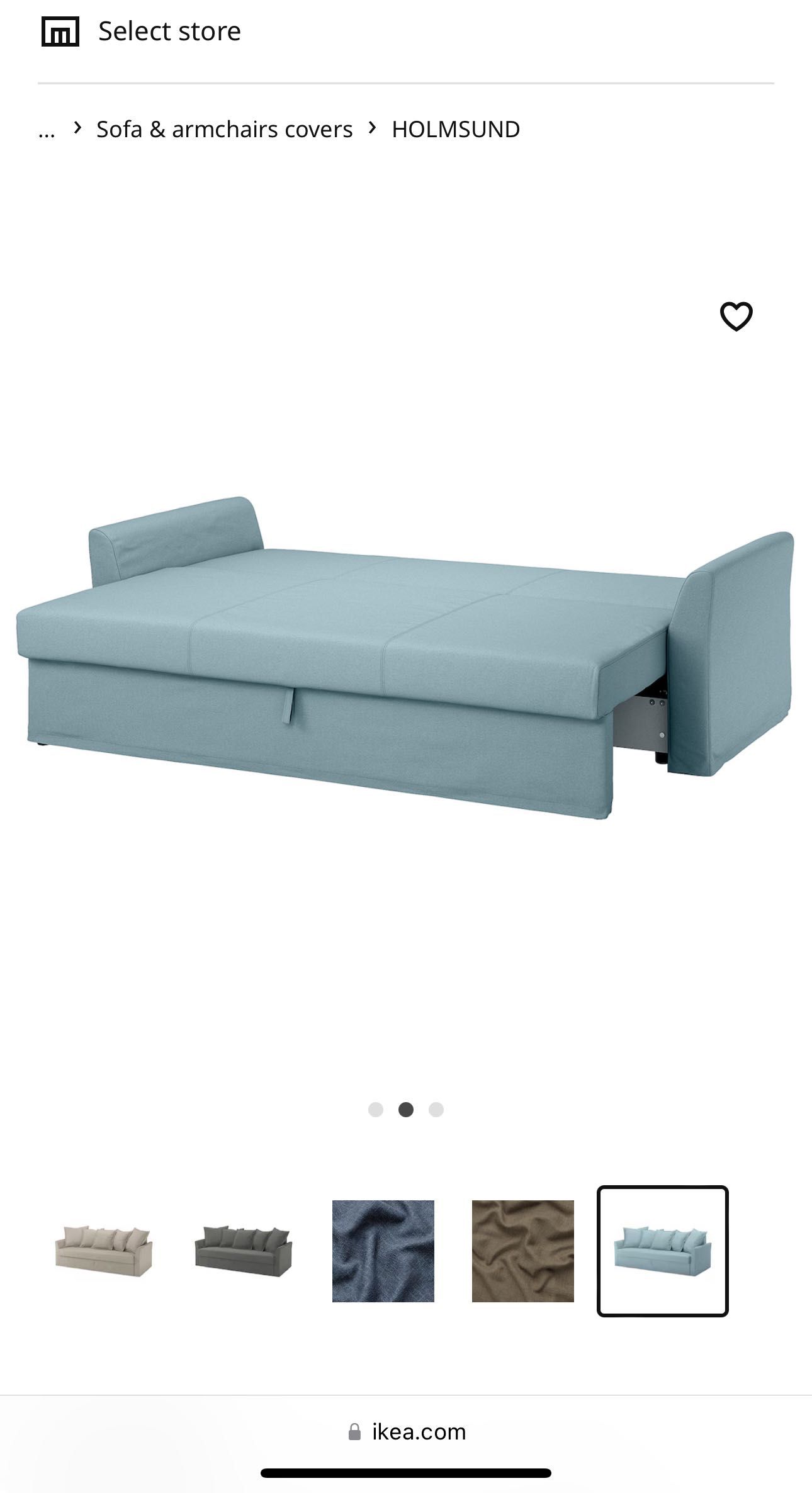 Разтегателен диван IKEA