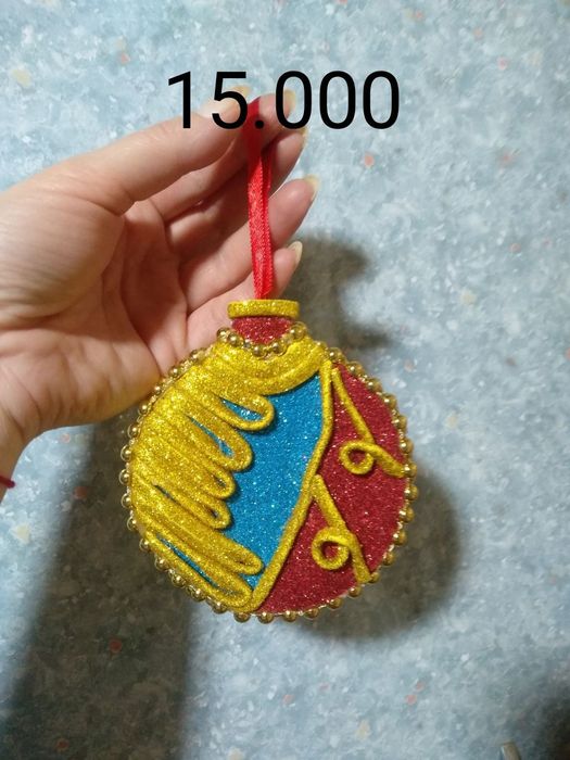 Новогодние игрушки ручной работы