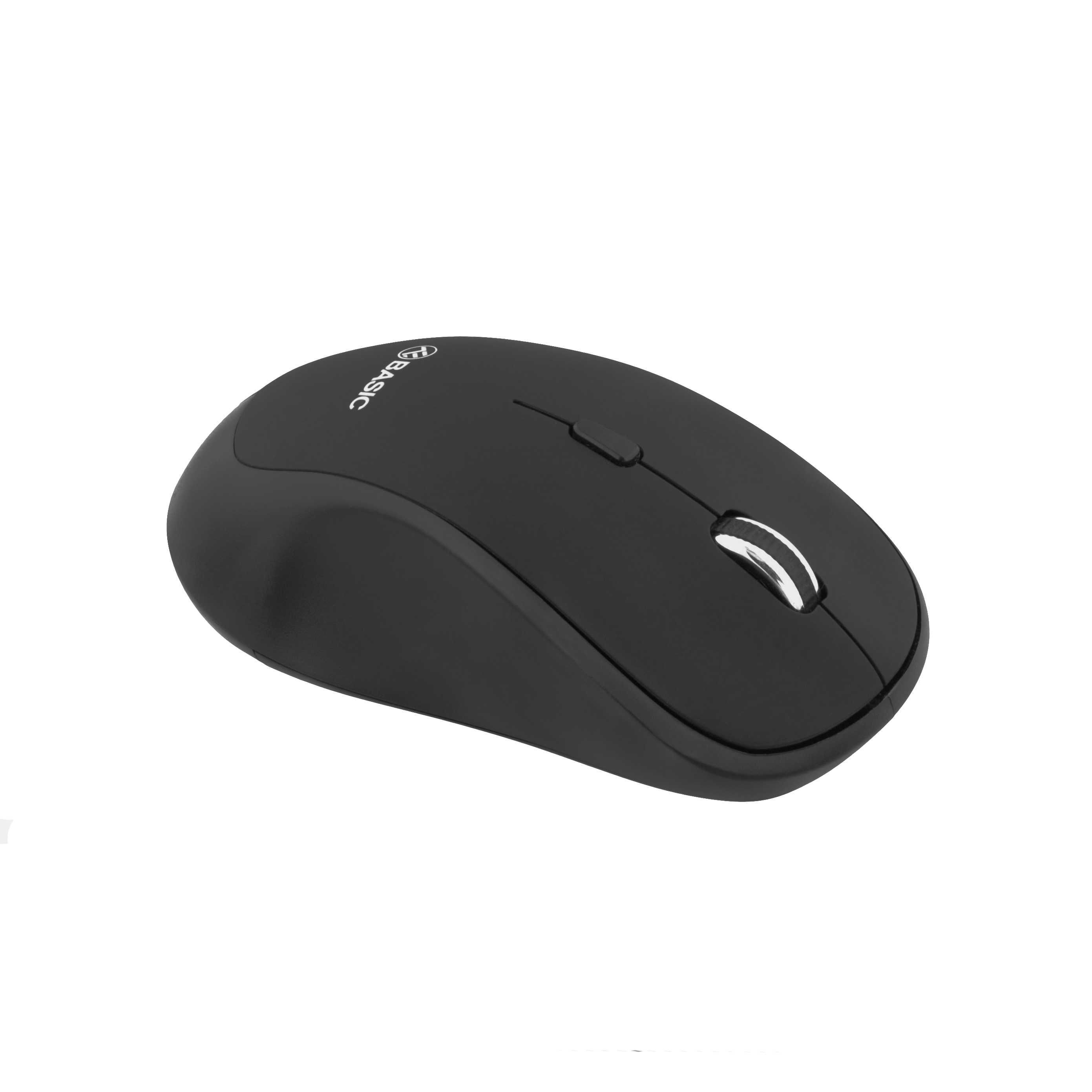 Mouse Wireless Bluetooth Sistem plug and play Negru