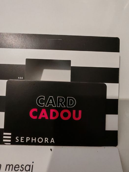 Vând voucher Sephora in valoare de 1000 Ron