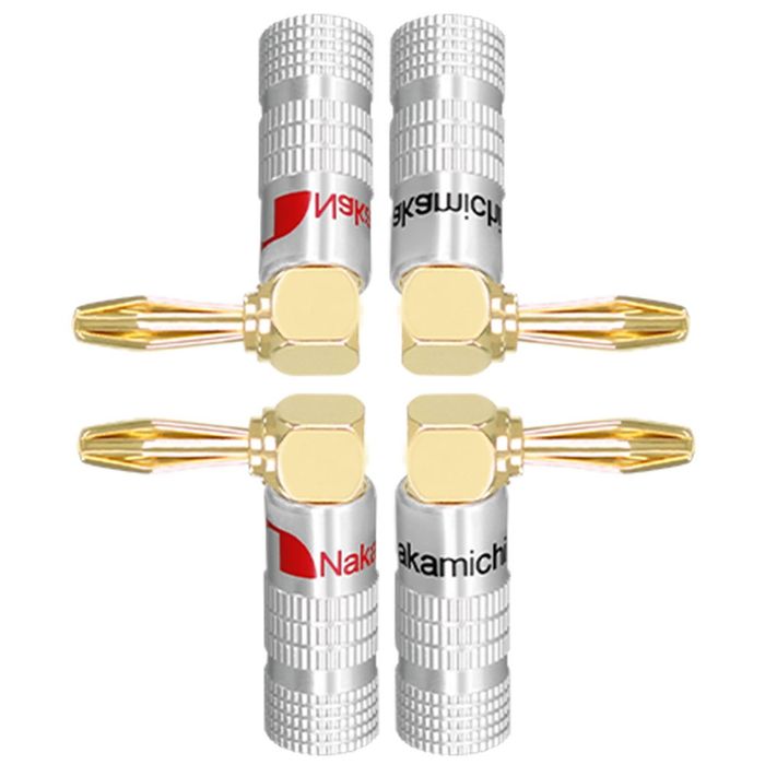 Conectori mufe Nakamichi audio cablu boxe banane conector mufa