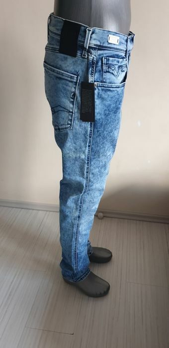 Replay Anbass Slim Fit Mens Size 34/32 НОВО! ОРИГИНАЛ! Мъжки Дънки!