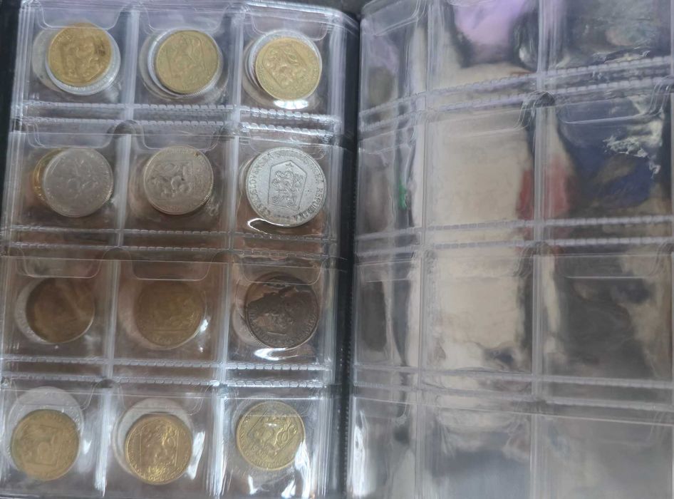 монети ЧЕХОСЛОВАКИЯ 54 бр