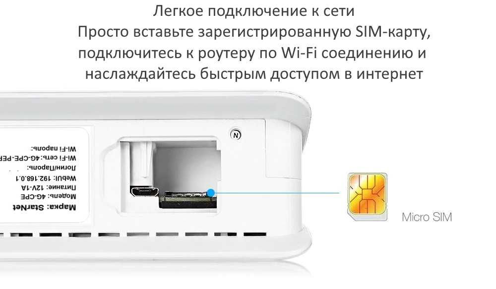 4G WiFi роутер StarNet 4G-CPE, Темиртау