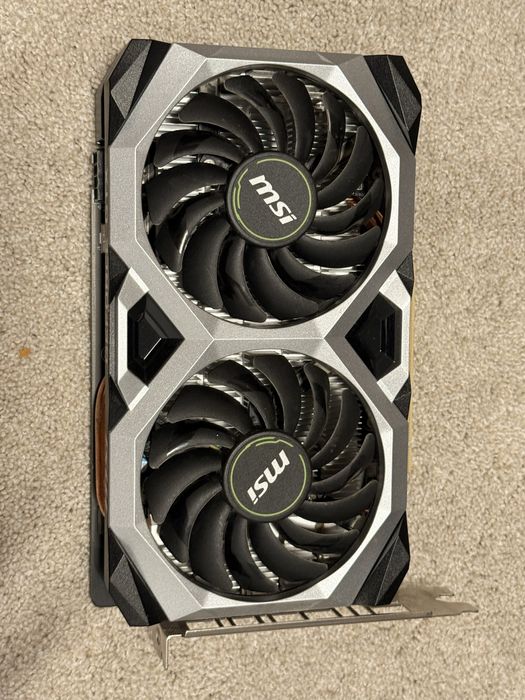 GeForce GTX 1660 Ti Ventus XS 6GB/Intel i5‑9500/placa de baza/cooler