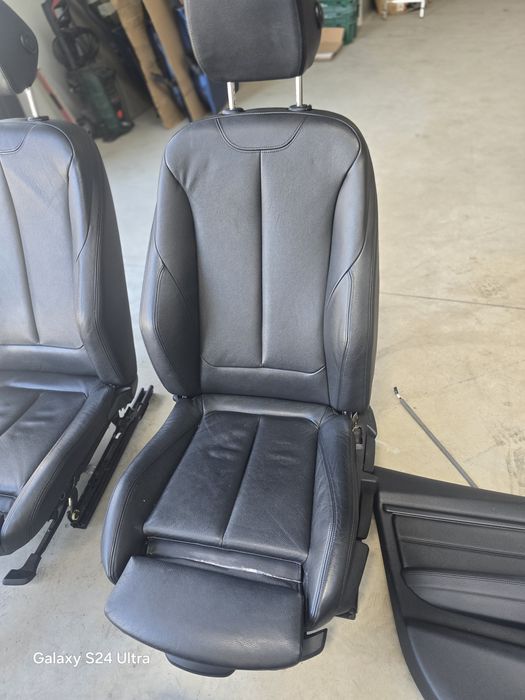 Interior piele sport recaro negru cu incalzire bmw f30