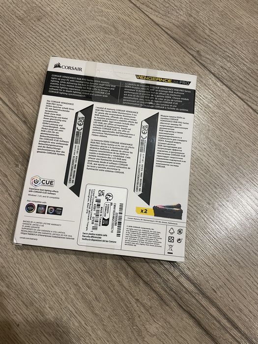 DDR4 16GB 3200MHz 2x8GB Corsair Vengeance PRO RGB