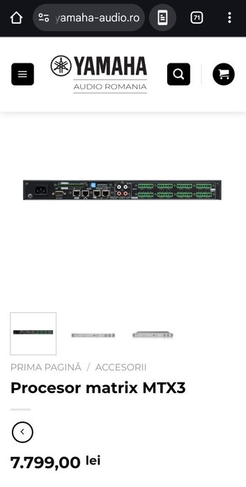 Super pret! Procesor Yamaha Matrix MTX3, produs nou
