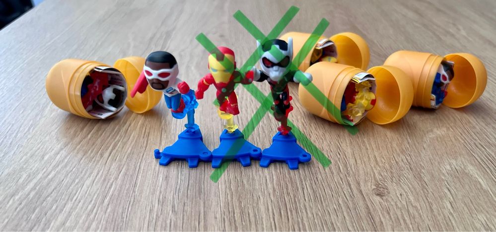 Kinder Joy Suprise Super Mario / Киндер Джой Супер Марио Marvel/Марвел