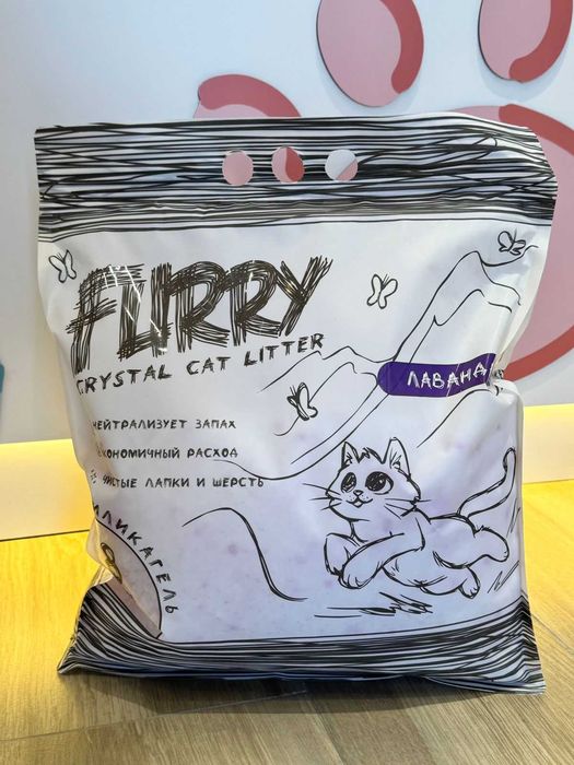 Furry (Фурри) - Силикагелевый наполнитель для кошачьих туалетов
