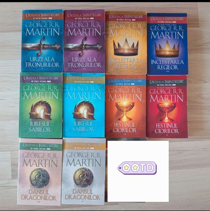 Urzela tronurilor/Game of thrones de R.R Martin