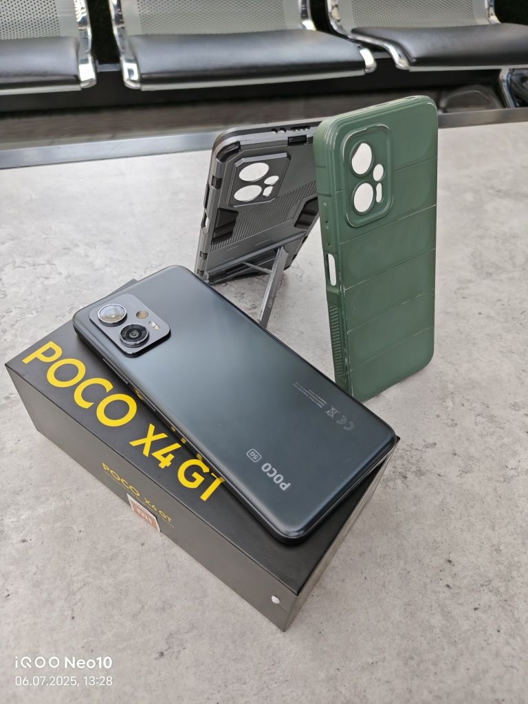 Poco x4 gt 8+8 /256 - SOTILADI  + bonus 2 ta chexol va matoviy zashitn