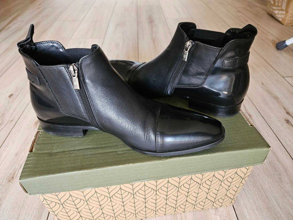 Мъжки елегантни кожени боти Massimo Zardi, размер 42