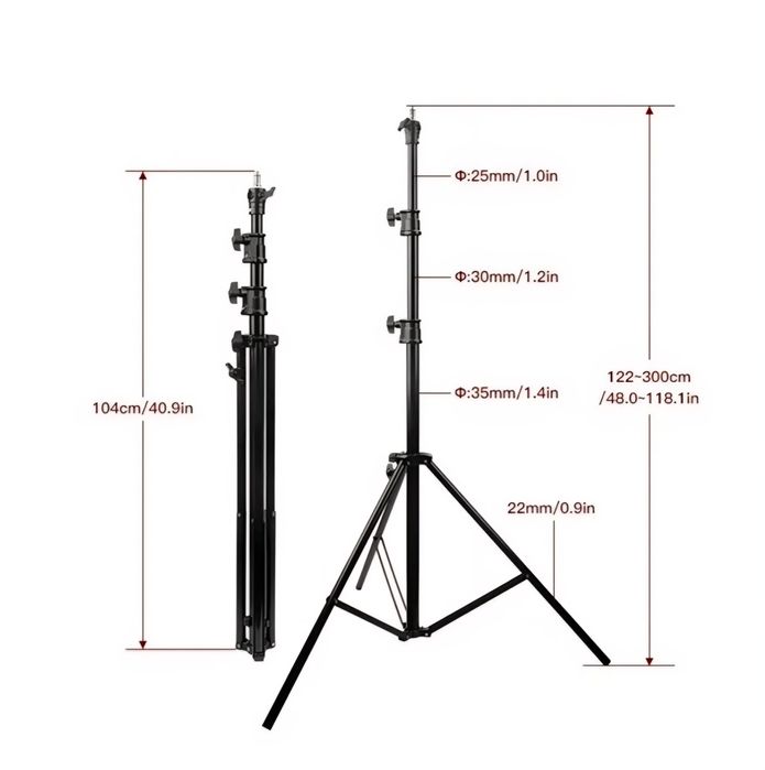 Fancier E-Image LS-PRO30A Stativ Lumini