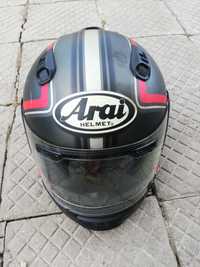 Мото каска Arai Rebel Trophy Red, XL, 62см, Made in Japan, Pinlock