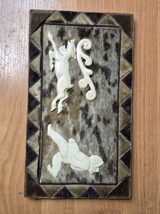Поделки из моржовой кости СССР.