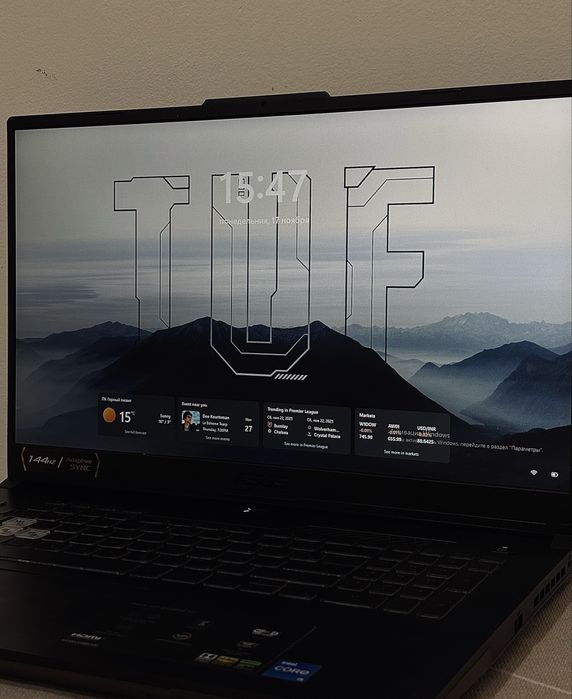 Игровой ноутбук ASUS TUF Gaming F17 16/512 гб.