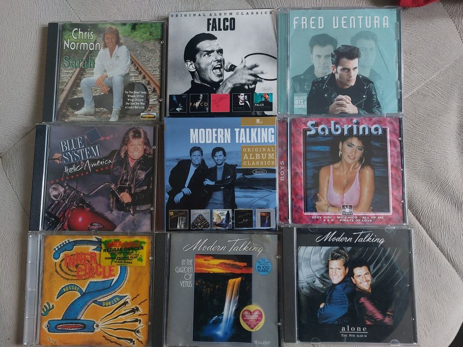 Cd uri Modern Talking,Sabrina Blue System,Fred Ventura Michael buble