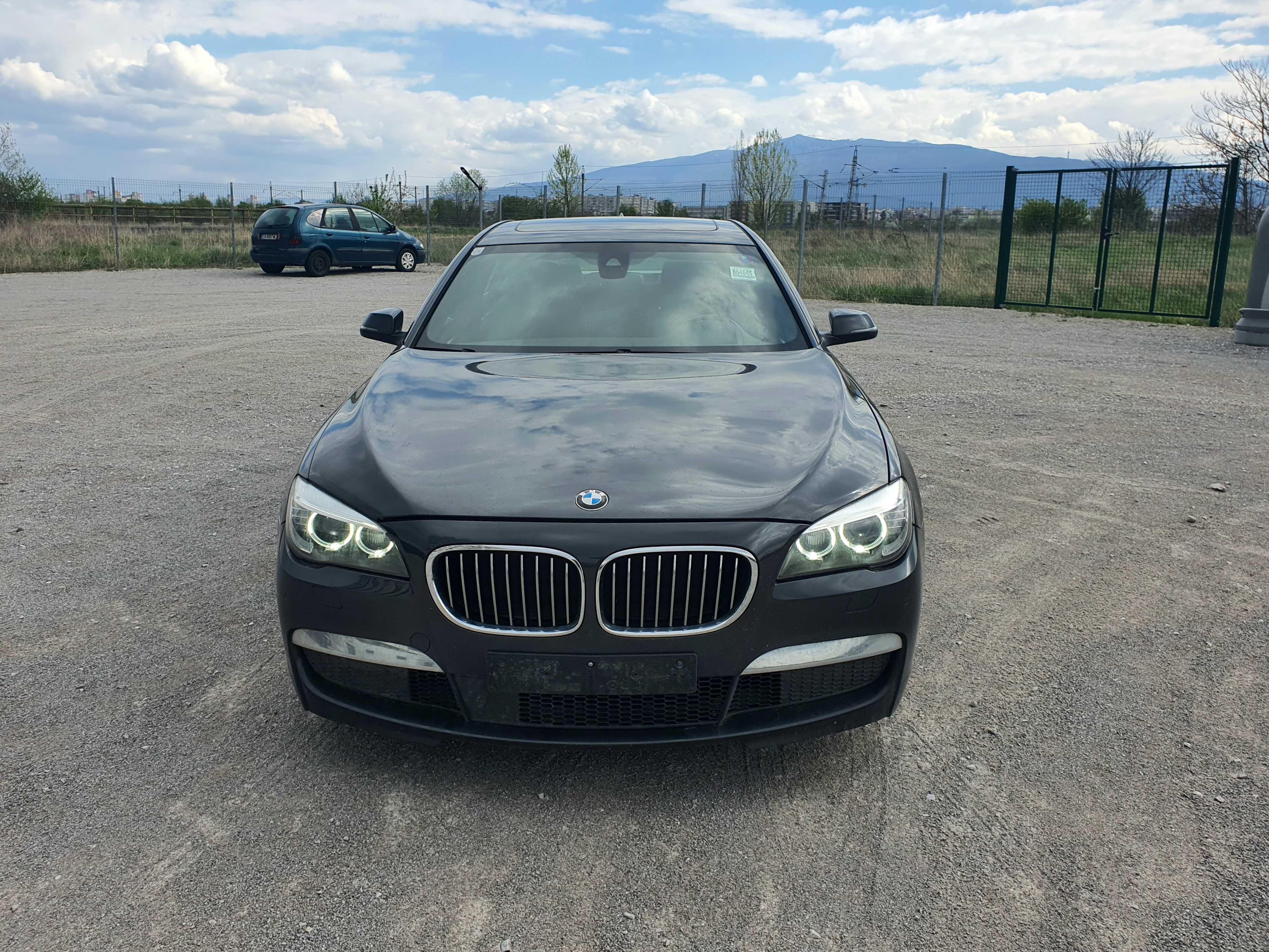 BMW 740D 313hp. M-paket 2015