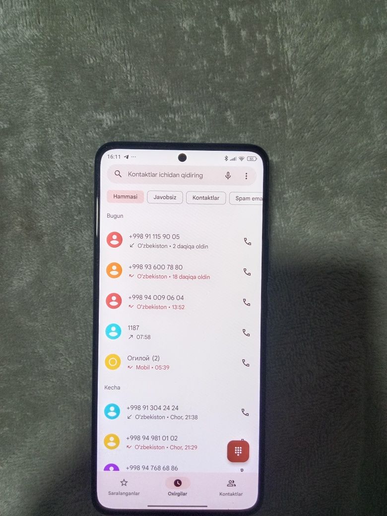 Xiaomi 12 T PRO hamma joyi radnoy