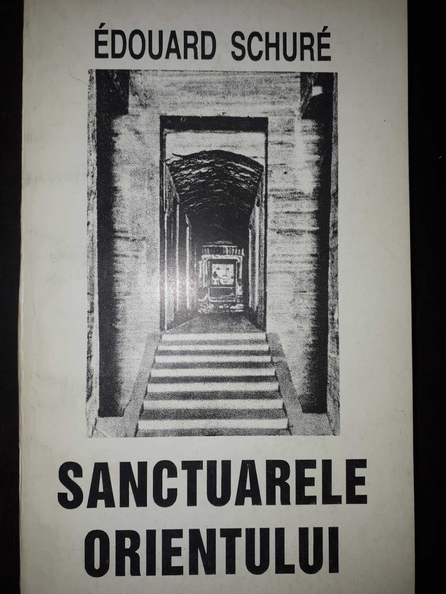 Edouard Schure, Sanctuarele orientului