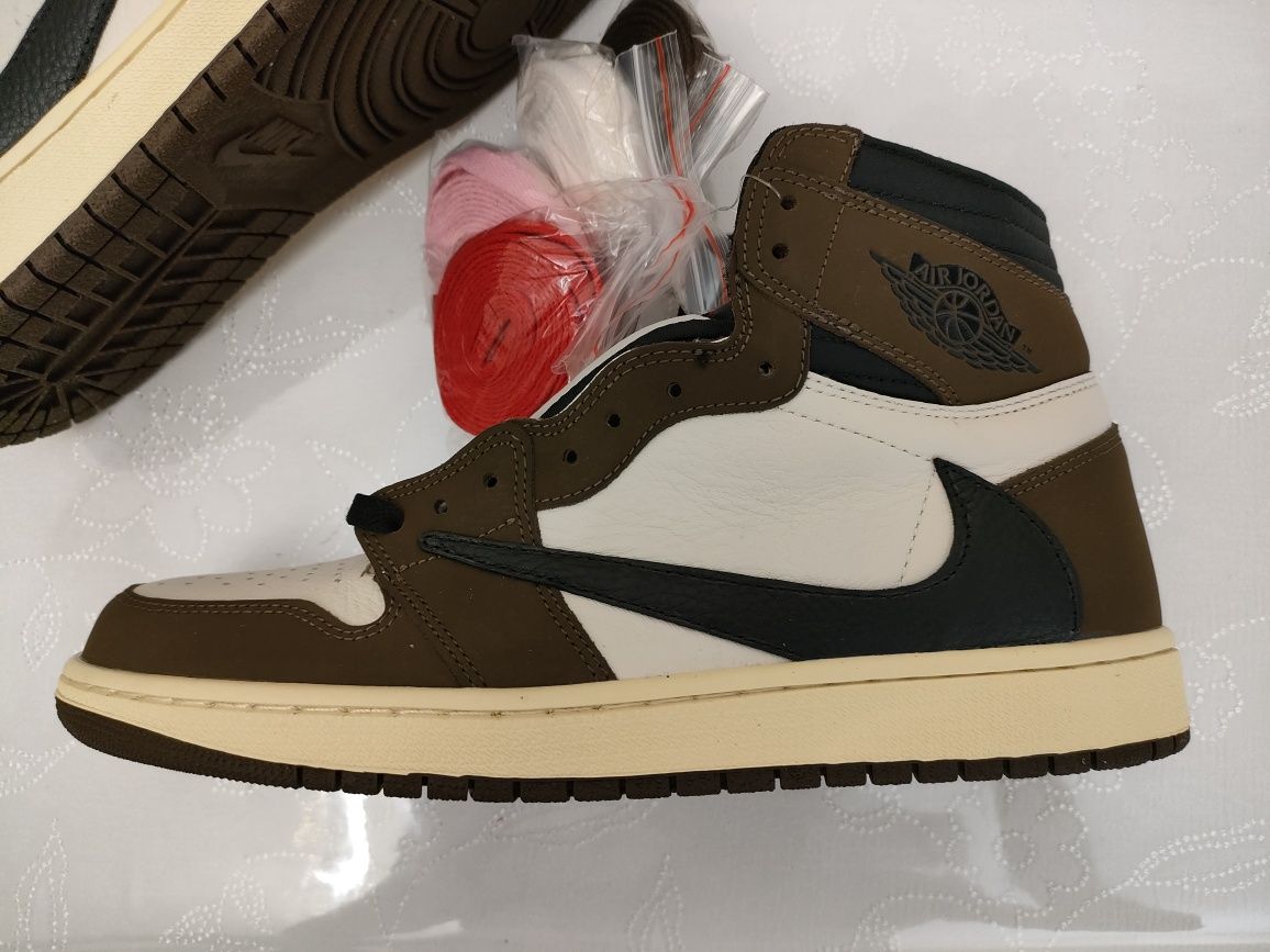 Nike Air Jordan 1 Travis Scott Найк Джордан Кросовки