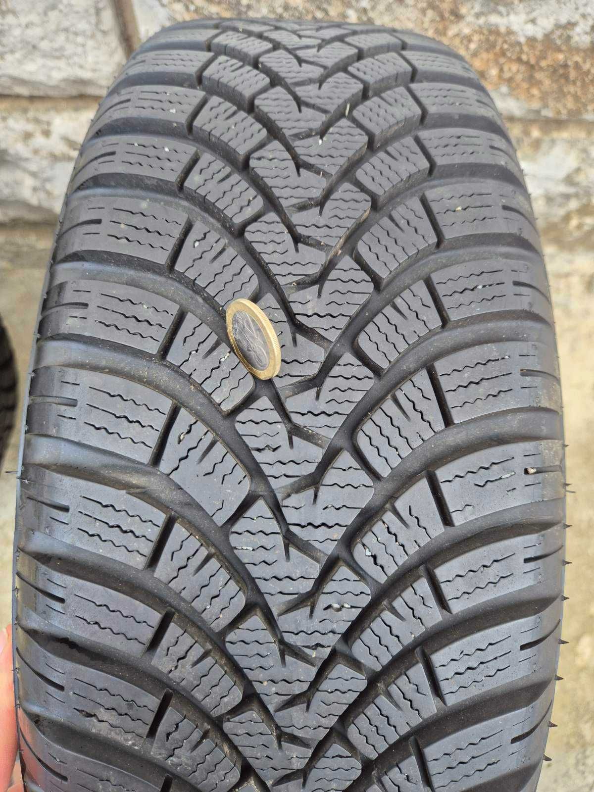 Нови Зимни Гуми 185/60/15  Falken Eurowinter  с метални джанти 5x110