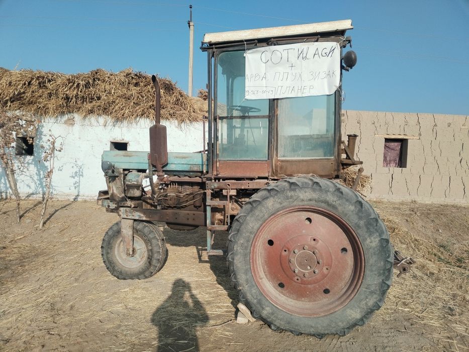 T-28 Traktor + Arva, Plug, Zizak, Planer - Ishga Tayyor To'plam!