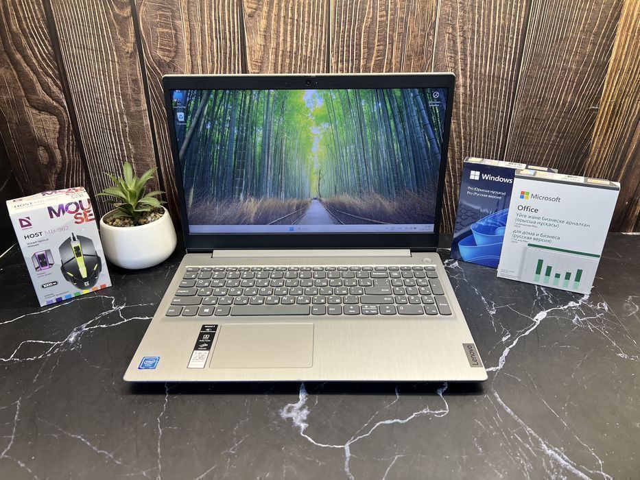 Ноутбук для работы Lenovo IdeaPad 3 | Celeron 5205U | 4GB | 128GB SSD