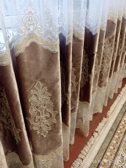 Продам шторы и тюль