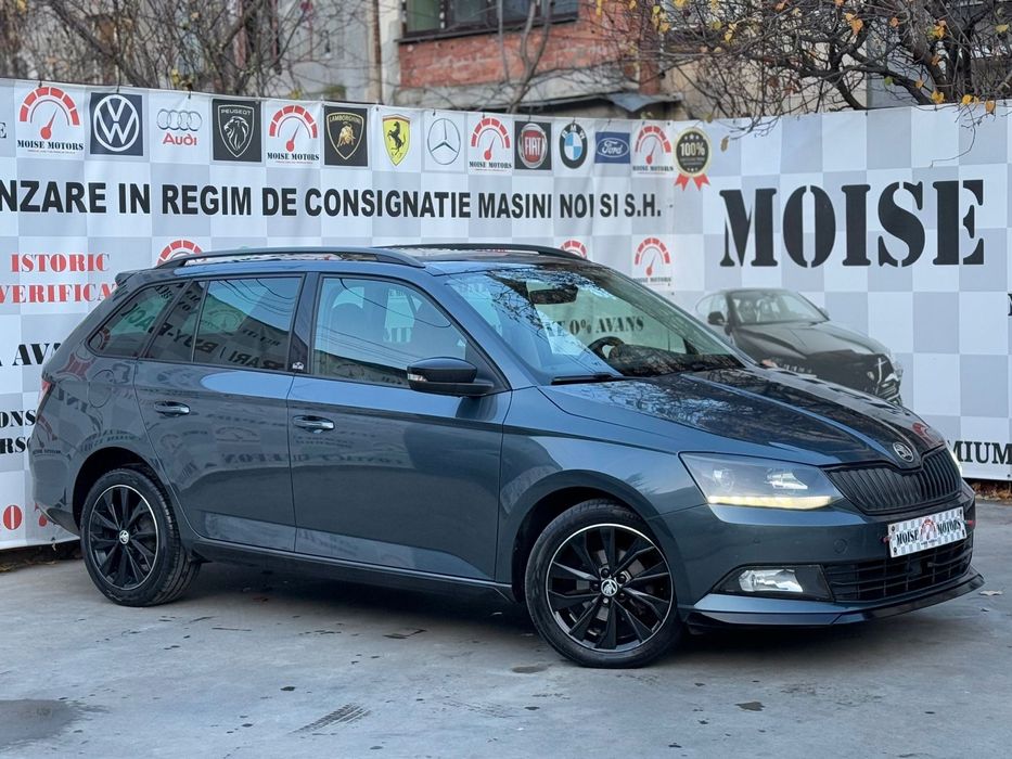 Skoda Fabia Facelift 1.4 TDI 90cp MONTE CARLO Pano Acc Led RATE•GARANTIE•Livrare