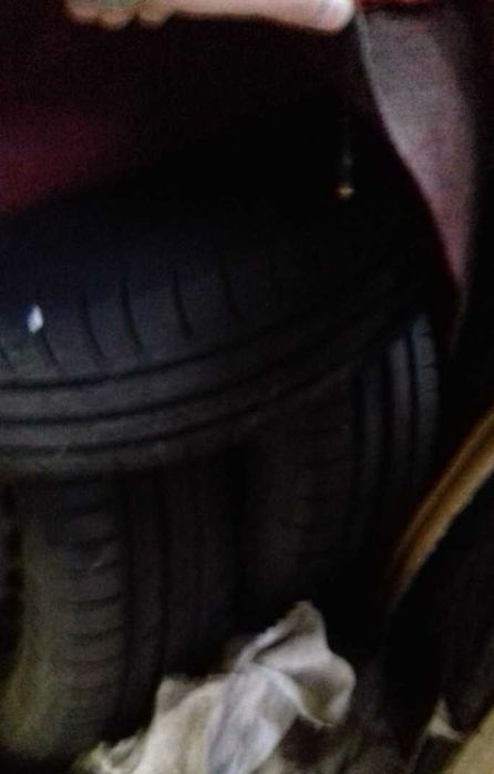 4 gume vara Goodyear DOT 24/2017, 5-6 mm ramasi +4 Jenti VW 195/65/R15