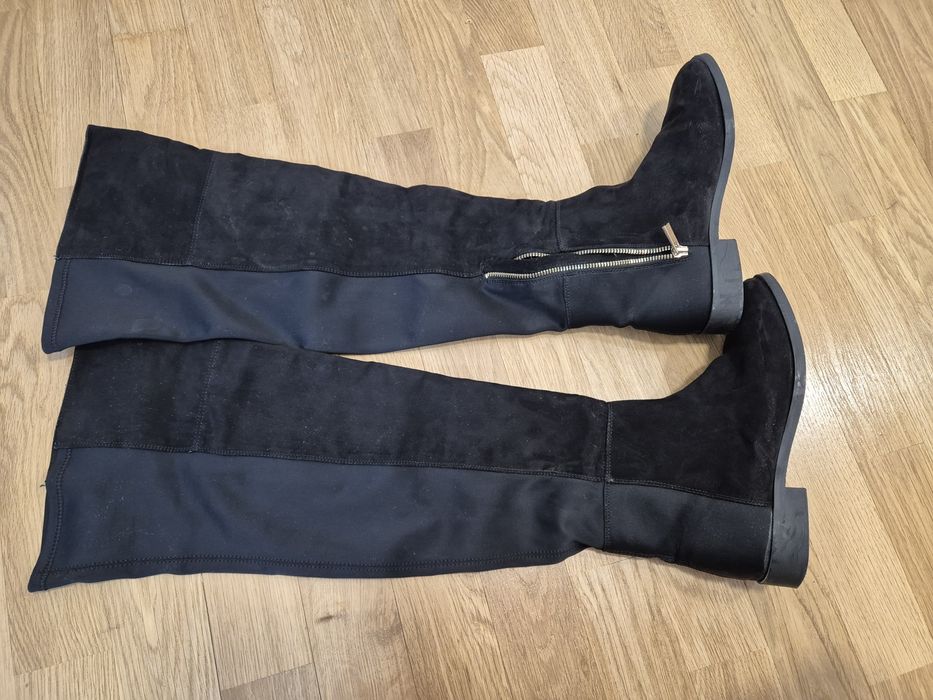 Cizme lungi toc mic 38