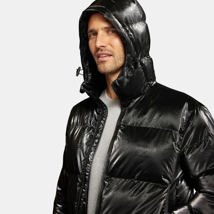 Оригинално мъжко зимно яке EA7 Emporio Armani 6DPB34 PNHMZ Black