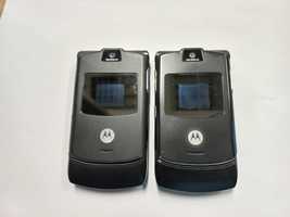 Lot 2 Telefoane Motorola RAZR V3 Black - Colectie