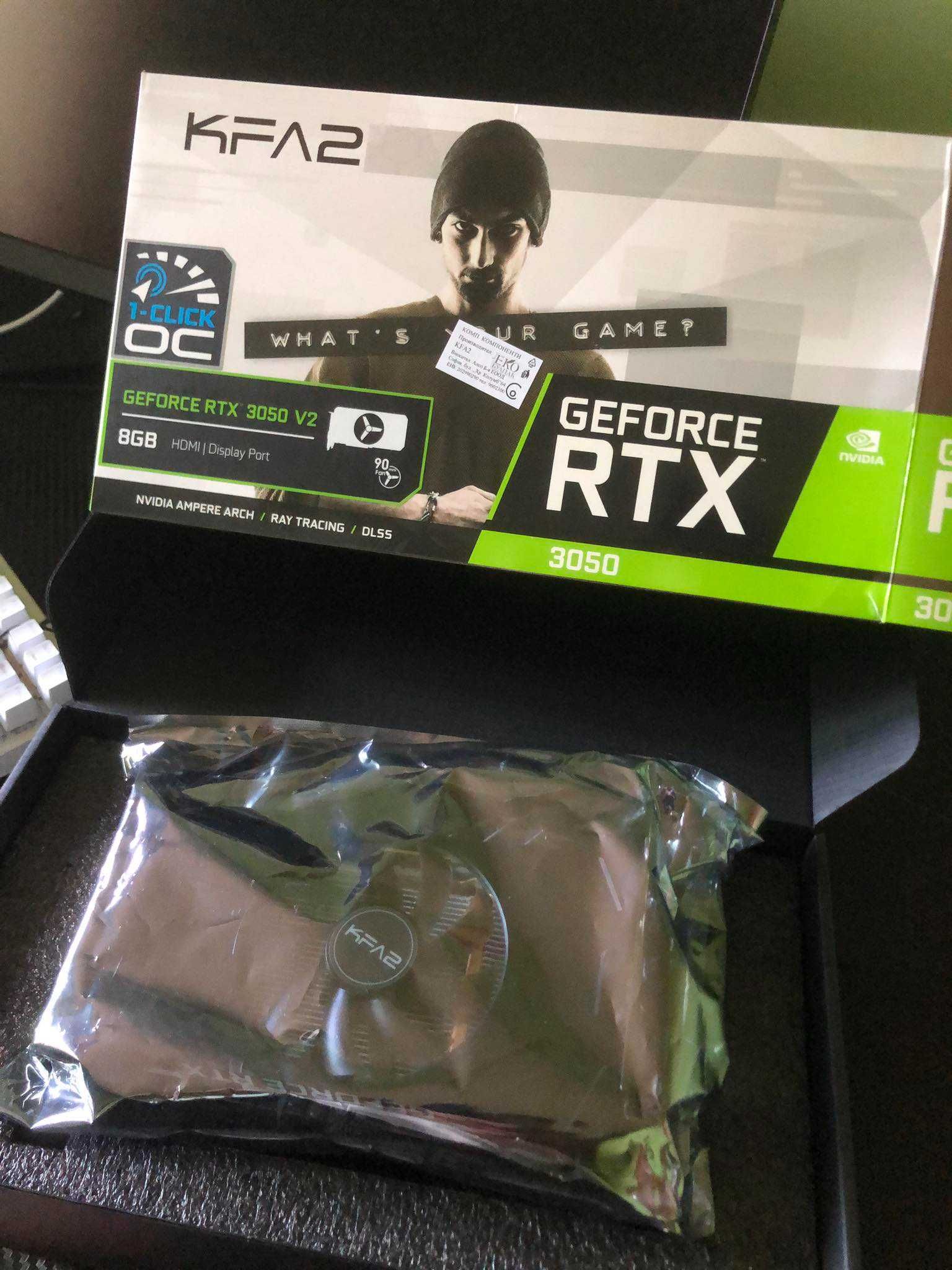 Продавам GeForce RTX 3050 8GB