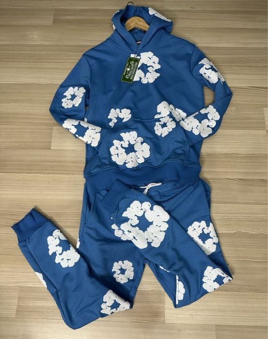 Denim tears albastru